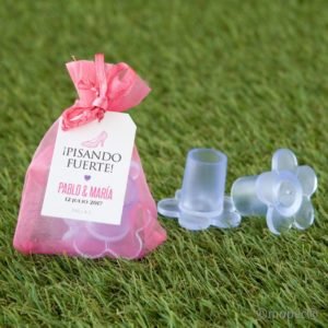 kProtector tacones FLOR diam.14-16mm b.fucsia, Pack de 4