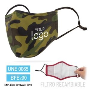 MASCARILLA CON FILTRO REUTILIZABLE GRAN CONFORT